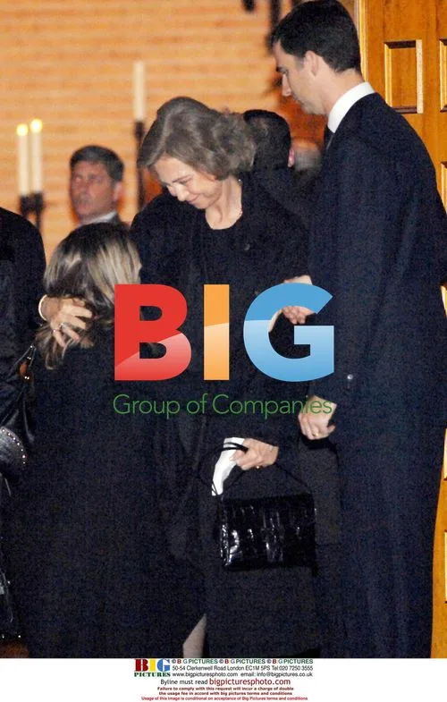 Spanish Royals Attend Mass for Princess Letizia\'s Sister Erika