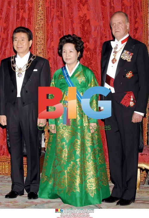 Spanish Royals Host South Korean President