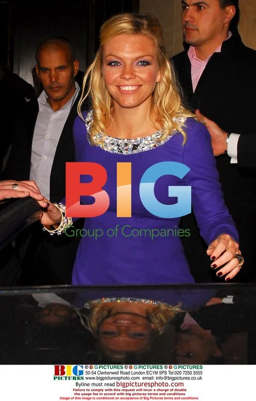 Kate Thornton at 26th Brit Awards afterparty