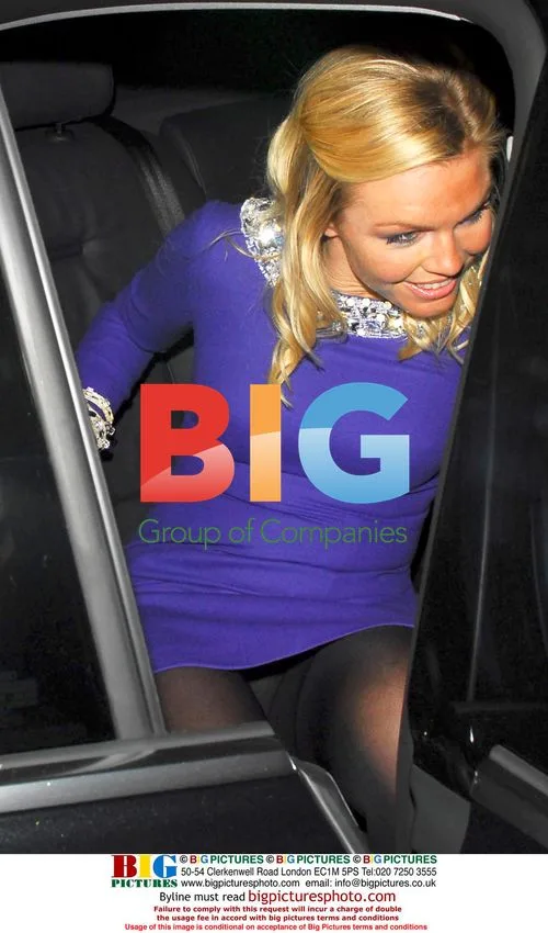 Kate Thornton Leaving Brits Aftershow Party