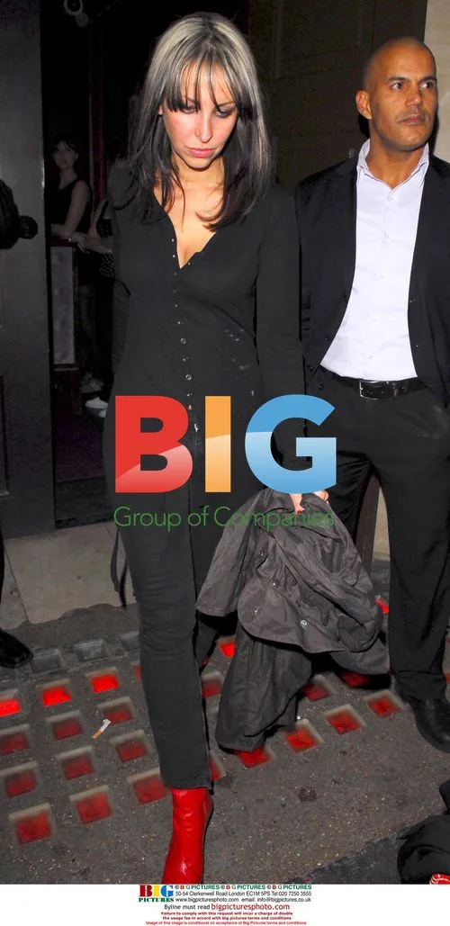 Natalie Appleton Leaving Oasis Brits Afterparty