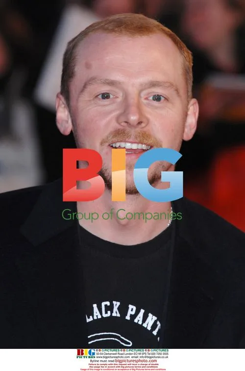 Simon Pegg at the 26th Brit Awards