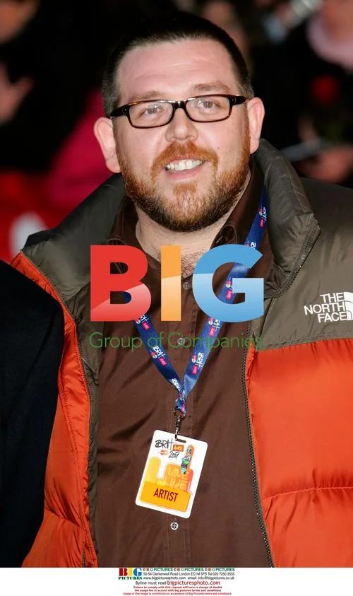 Nick Frost at 26th Brit Awards