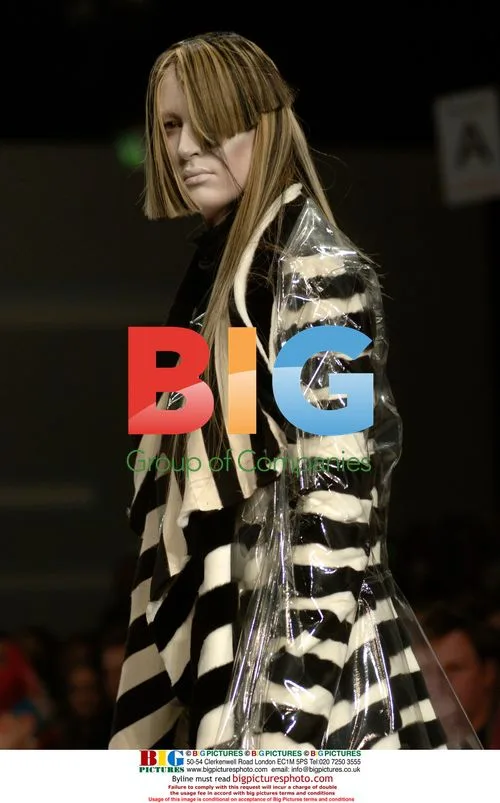 Models in Avant Garde Fashion at London Fashion Week