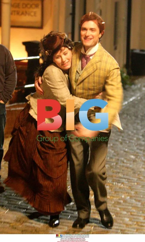 Jessie Wallace on set of 'Marie Lloyd' TV series