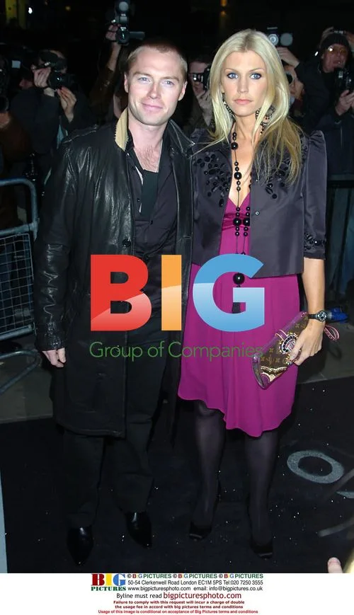 Ronan Keating and Yvonne at Pinko Launch