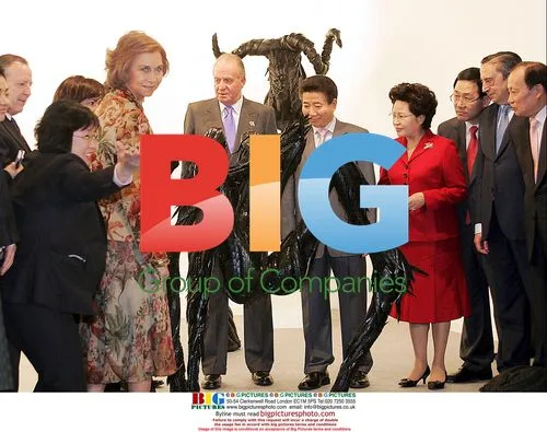 Spanish and South Korean Leaders at Madrid Art Fair