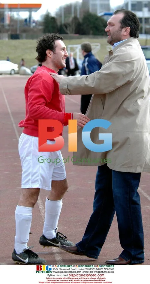 Anthony Costa and Joe Swash Play in Celebrity Soccer Match