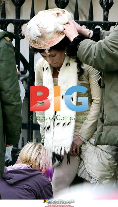 Jessie Wallace on Set of 'Marie Lloyd' TV Series