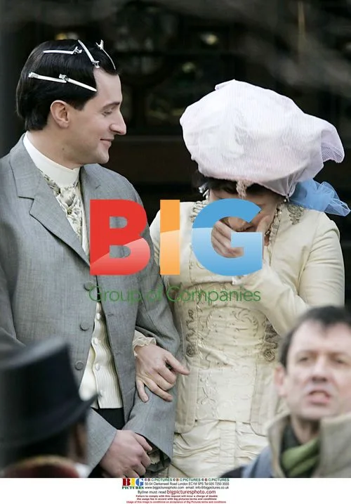 Jessie Wallace on 'Marie Lloyd' TV Set