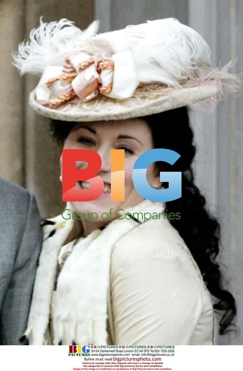Jessie Wallace on set of 'Marie Lloyd' TV series
