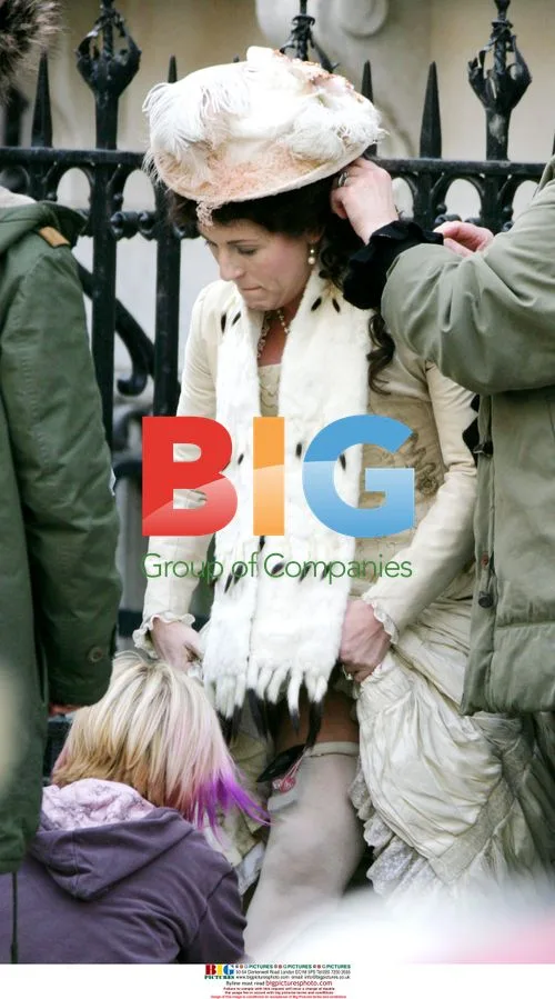 Jessie Wallace Filming 'Marie Lloyd' TV Series
