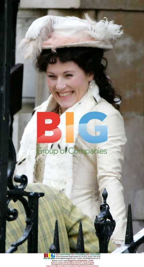 Jessie Wallace on Set of 'Marie Lloyd' TV Series