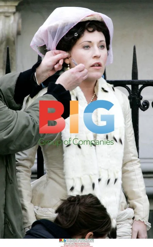 Jessie Wallace Filming 'Marie Lloyd' TV Series