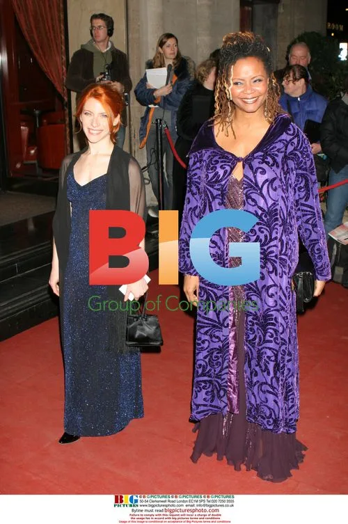 Actress Elena Rogers at Laurence Olivier Awards