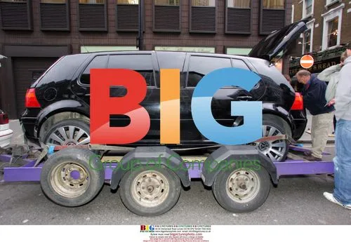 Bizarre 'Back to Back' Car Art Installation