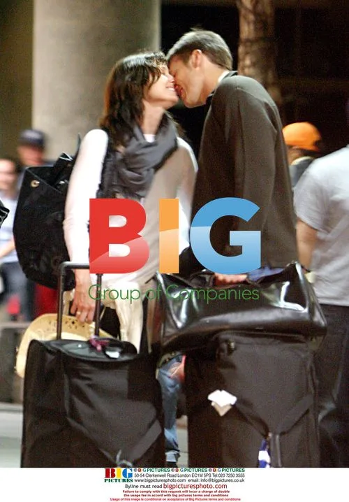 Tom Brady and Bridget Moynihan at LAX