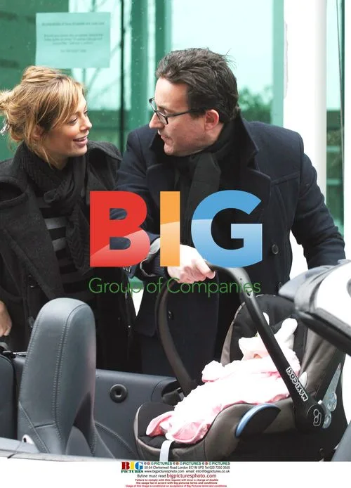Orlaith McAllister and Gary McCausland Leave Hospital with Baby