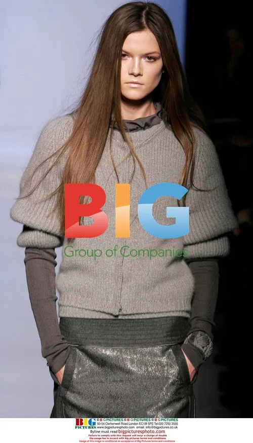 Model walks Pringle of Scotland runway