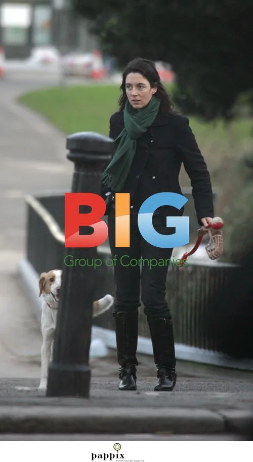 Mary McCartney Donald Walking Dog in London