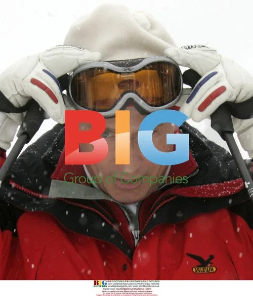 Putin Skis in Sochi, Russia