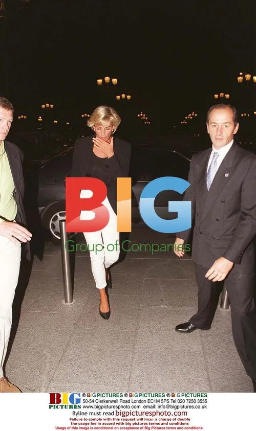 Diana, Princess of Wales at the Ritz in Paris