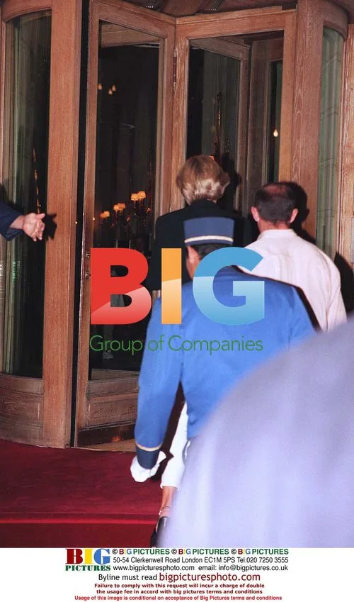 Princess Diana at the Ritz in Paris