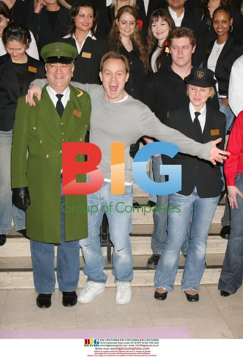 Jason Donovan at Harrods for Jeans For Genes