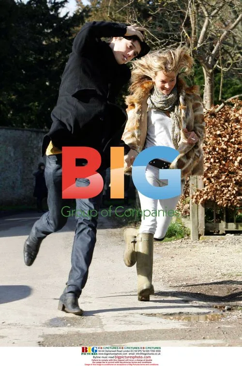 Kate Moss and Pete Doherty in Cotswolds