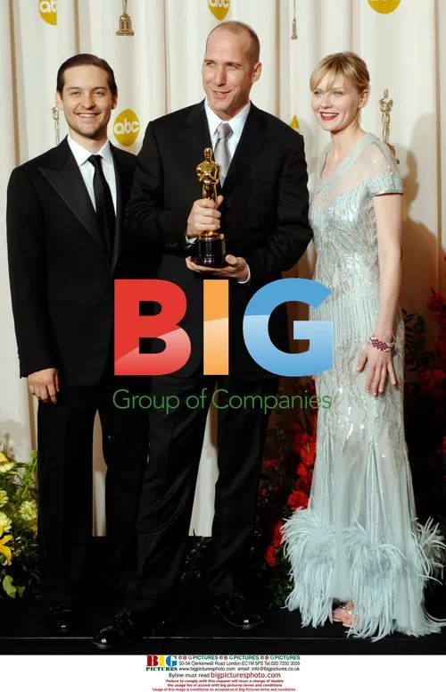 Michael Arndt, Toby Maguire and Kirsten Dunst at 79th Academy Awards