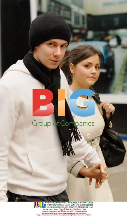 Emmerdale Stars Jemma and Karl Shopping in Manchester