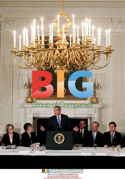 U.S. President Bush meets with Governors