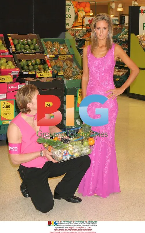 Lady Victoria Hervey Helps Launch Tesco Butler Service