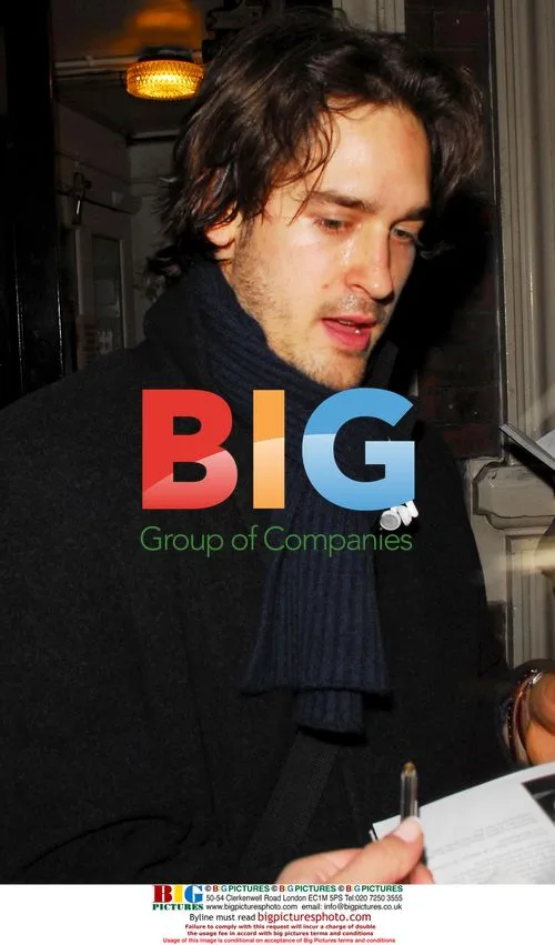 Actor Will Kemp Signing Autographs Outside Gielgud Theatre