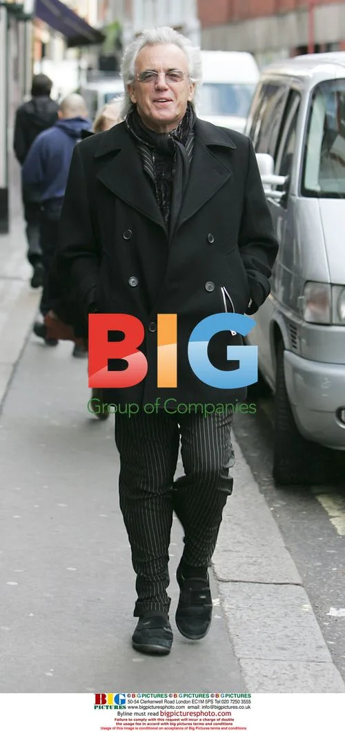 Club Owner Peter Stringfellow in Soho