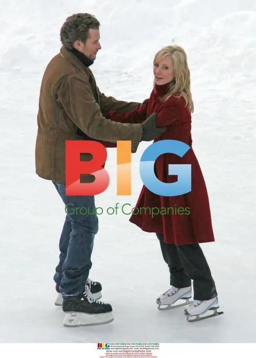 Anne Heche and James Tupper Ice Skating in Vancouver