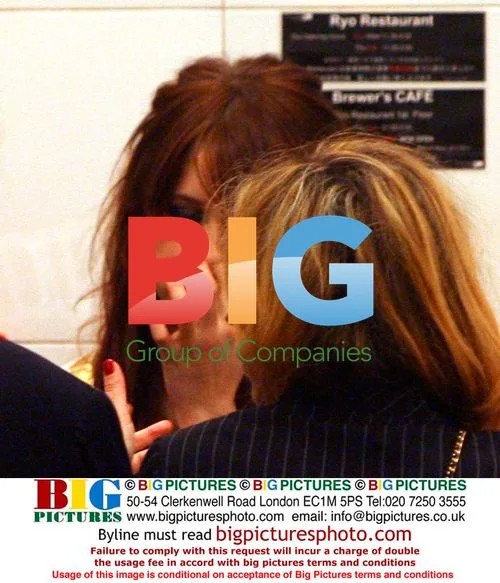 Peaches Geldof & Family Eating in Soho