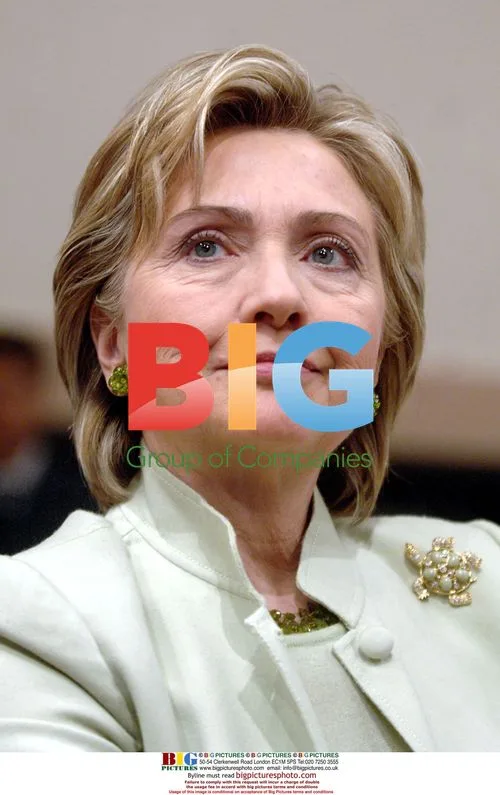 Hillary Clinton Awaits Apollo Luncheon
