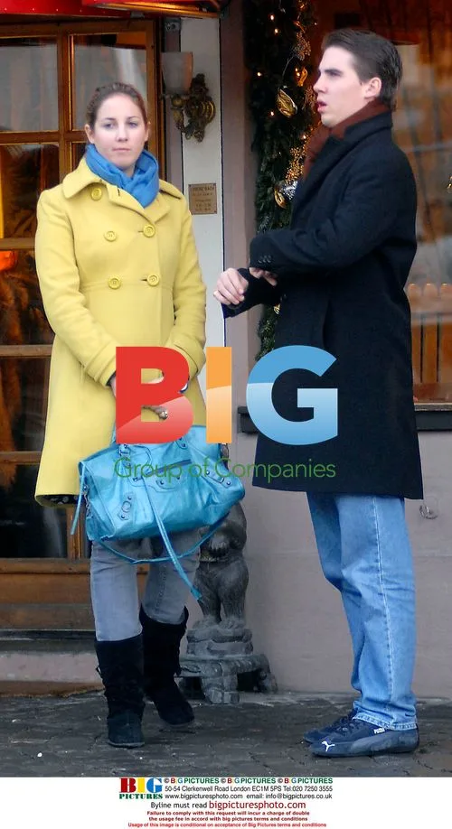 Ex Greek Royals on Holiday in Gstaad