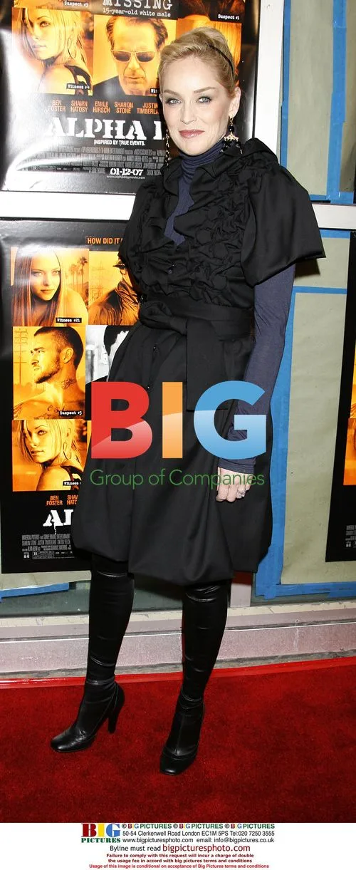Sharon Stone at 'Alpha Dog' Premiere