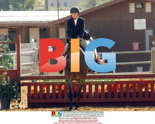 Portia de Rossi at Equestrian Event in Santa Barbara
