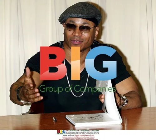 LL Cool J signs book in New York