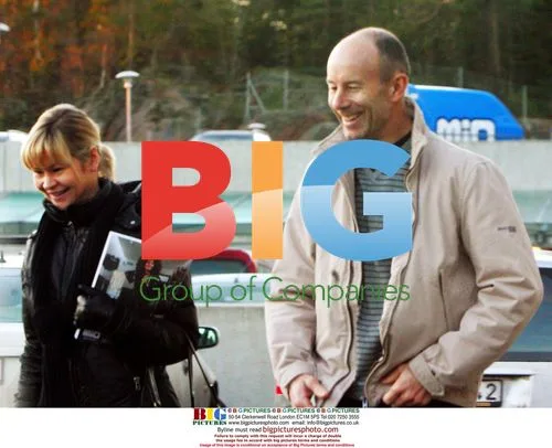 Ski Legend Ingemar Stenmark Shopping with Girlfriend