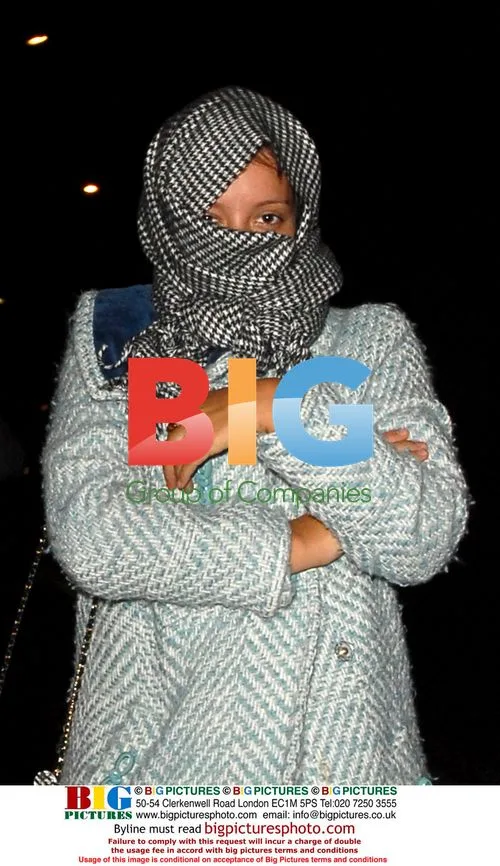Singer Lilly Allen Exits Groucho Club with Friends