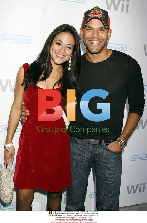 Camille Guaty and Amauy Nolasco at Nintendo Party