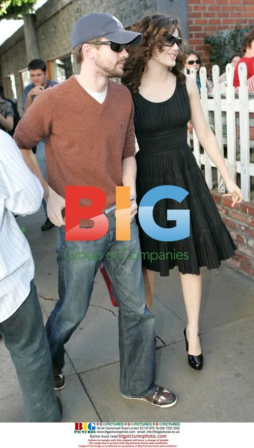 Topher Grace Lunches with Emmy Rossum