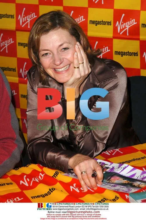 Cast of Green Wing sign DVD copies