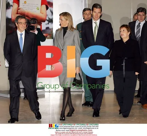 Princes Cristina and Iaki Urdangarin at Joana Campaign