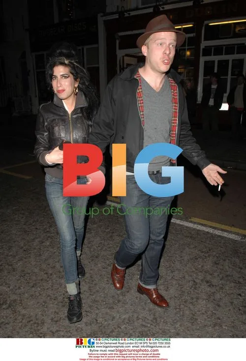 Singer Amy Winehouse at Babyshambles Gig