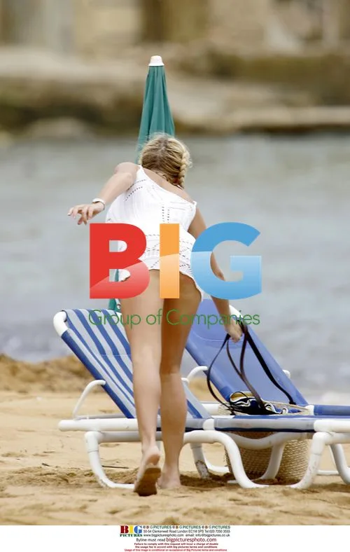 Aisleyne Horgan-Wallace Reveals Sexy Figure in Caribbean